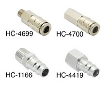 Air & Fluid Quick Detachable Hose Connectors